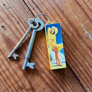 Pinup Art Keychains