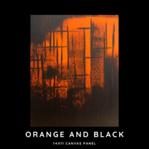 Orange and Black by Andy Trautwein of Trautwein Art