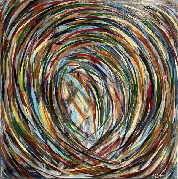 Senses Overwhelmed 12x12" Print - Image 2