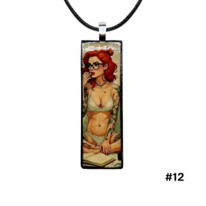 Redhead with glasses