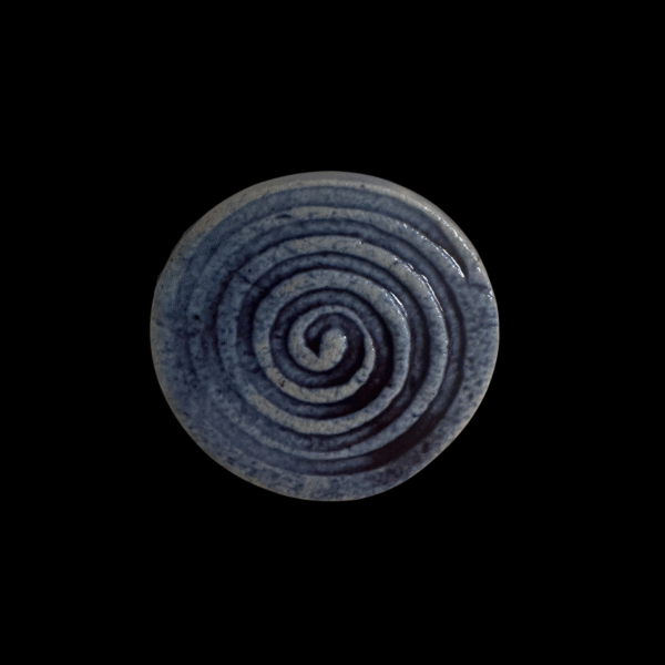 Ceramic Spiral Lapel
