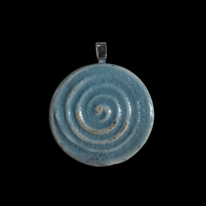 Ceramic Spiral Pendant