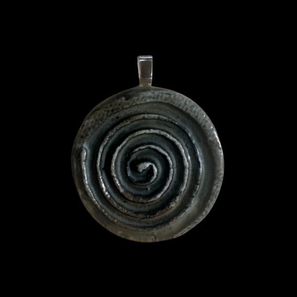 Ceramic Spiral Pendant (Copy)