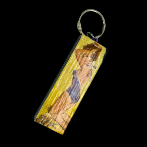 Pinup Girl Keychain