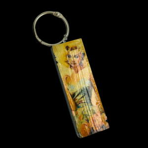 Pinup Girl Keychain