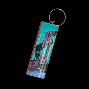 Pinup Girl Keychain