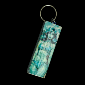 Pinup Girl Keychain