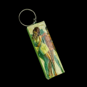 Pinup Girl Keychain