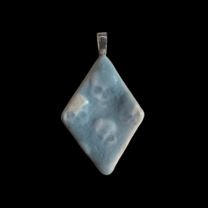 Ceramic Skull Diamond Pendant