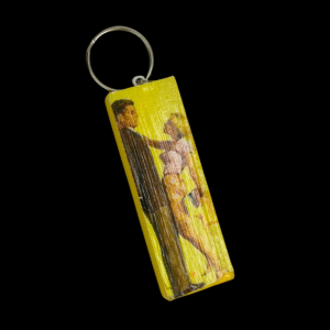 Pinup Girl Keychain