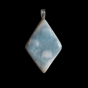 Ceramic Skull Diamond Pendant