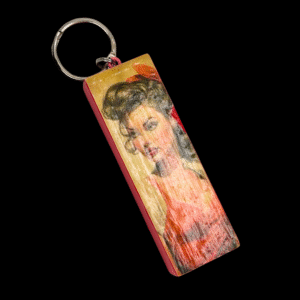 Pinup Girl Keychain