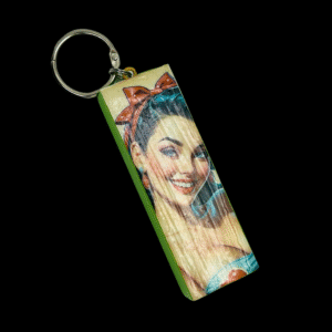 Pinup Girl Keychain
