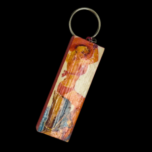Pinup Girl Keychain