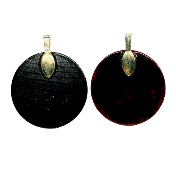 Pinup Girl Circle Pendant - Image 2