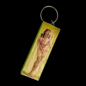 Pinup Girl Keychain
