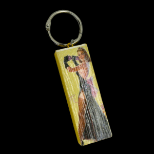 Pinup Girl Keychain
