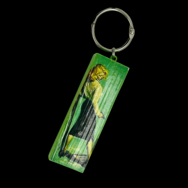 Pinup Girl Keychain