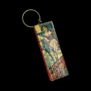 Pinup Girl Keychain
