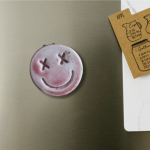 Pink Ceramic Mindful Moment Magnet