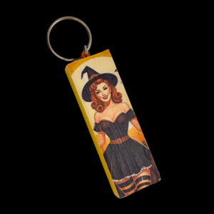 Pinup Girl Keychain