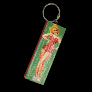 Pinup Girl Keychain