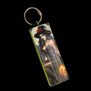 Pinup Girl Keychain