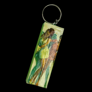 Pinup Girl Keychain