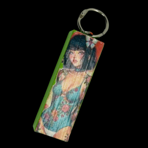 Pinup Girl Keychain