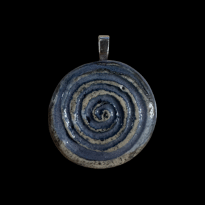 Ceramic Spiral Pendant