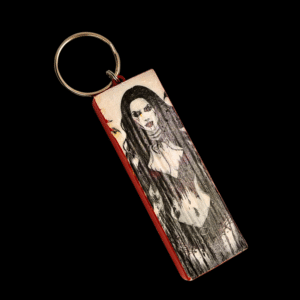 Pinup Girl Keychain