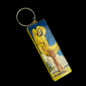 Pinup Girl Keychain