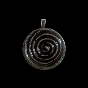 Ceramic Spiral Pendant